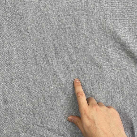 Bartolini Oversized Relaxed Knit Top Merino Wool Blend Made in Italy Size L Grey - Picture 8 of 13